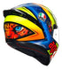 Casco Cerrado De Moto Agv K1 Izan Amarillo/ Naranja Ece22.06